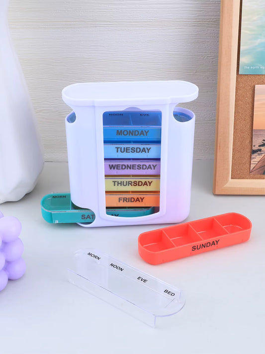 Weekly Pill Organiser — 7 Day AM/PM