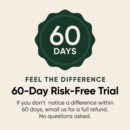 60-day risk-free money-back guarantee badge